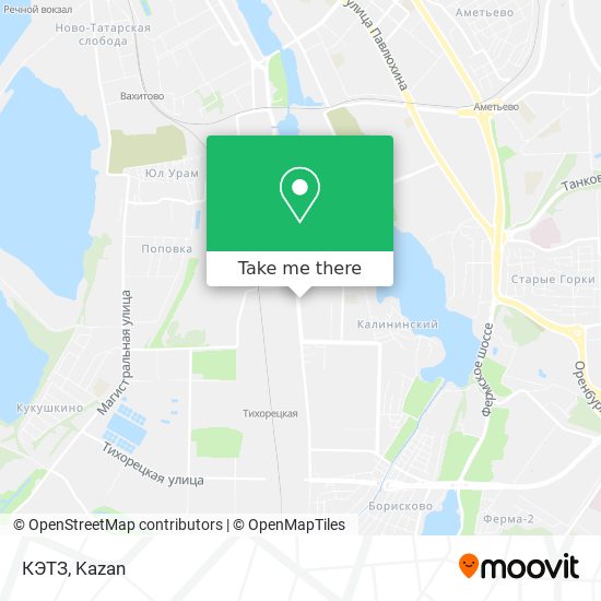 КЭТЗ map