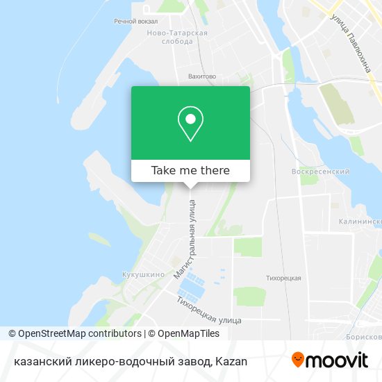 казанский ликеро-водочный завод map
