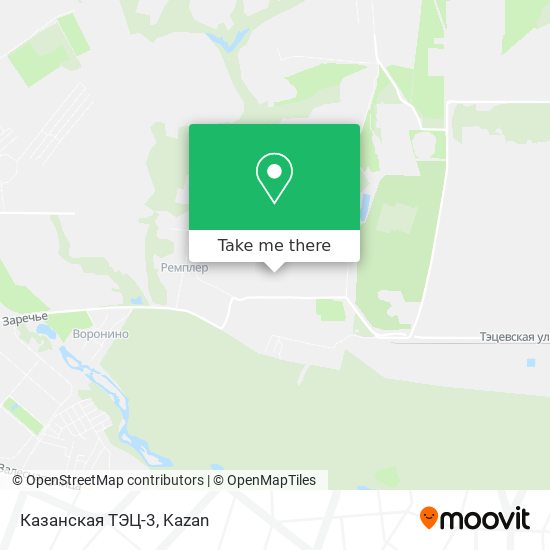 Казанская ТЭЦ-3 map