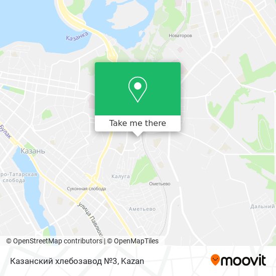 Казанский хлебозавод №3 map