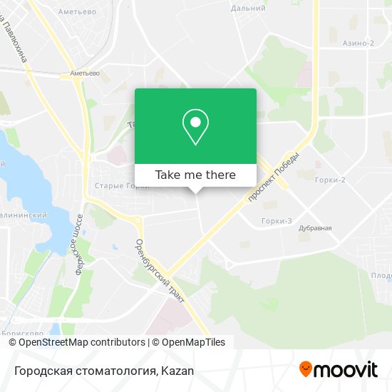 Городская стоматология map