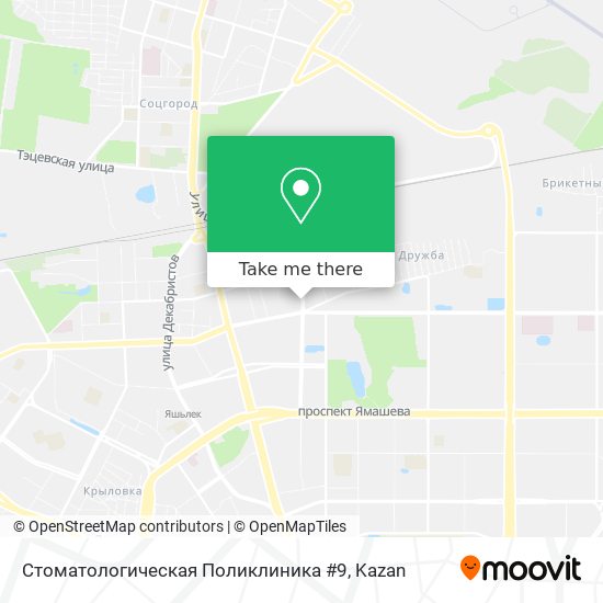 Стоматологическая Поликлиника #9 map