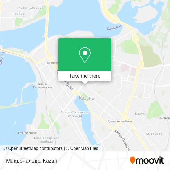 Макдональдс map