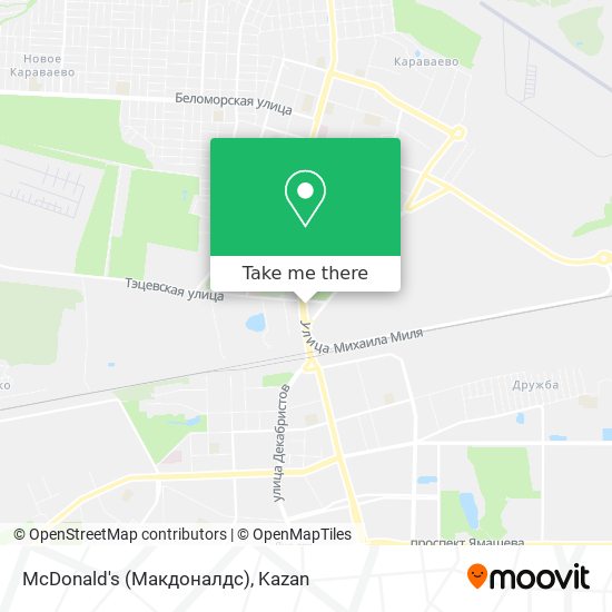 McDonald's (Макдоналдс) map