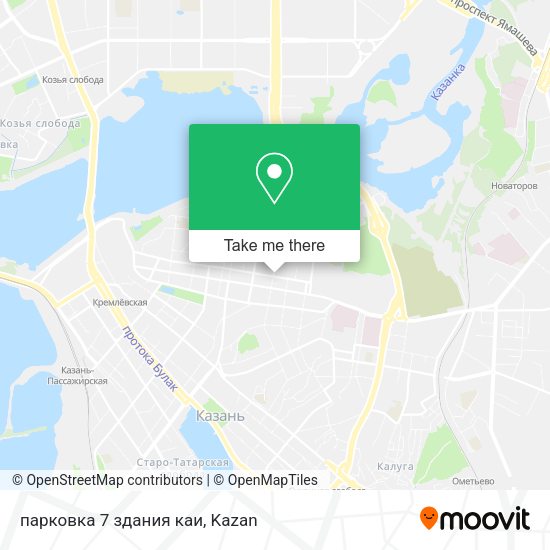 парковка 7 здания каи map