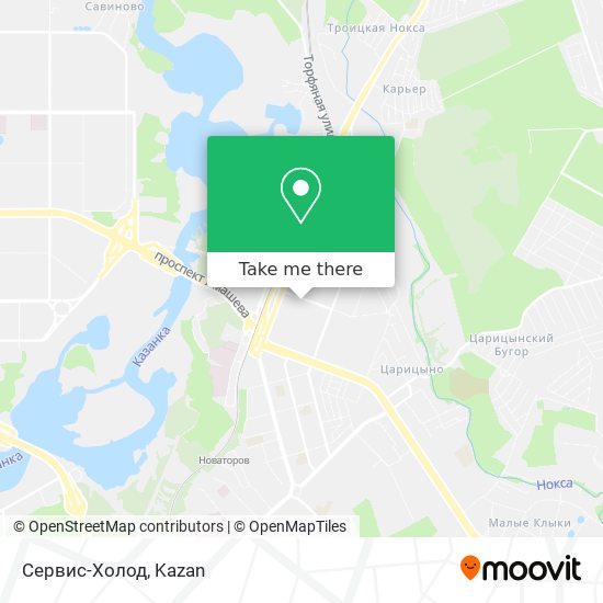 Сервис-Холод map