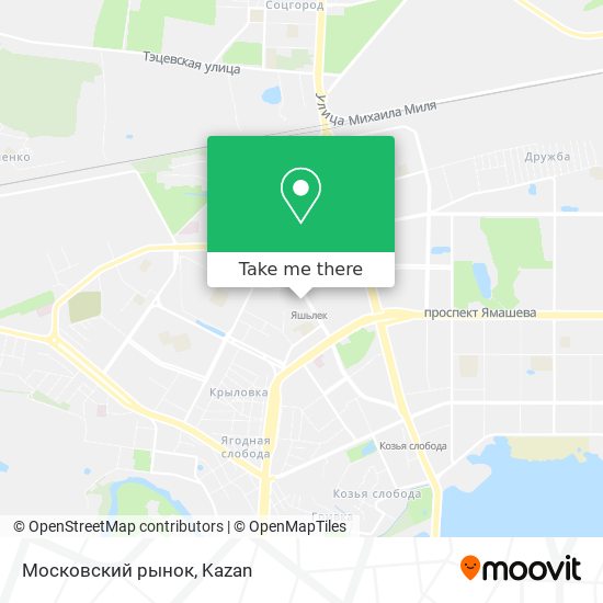 Московский рынок map
