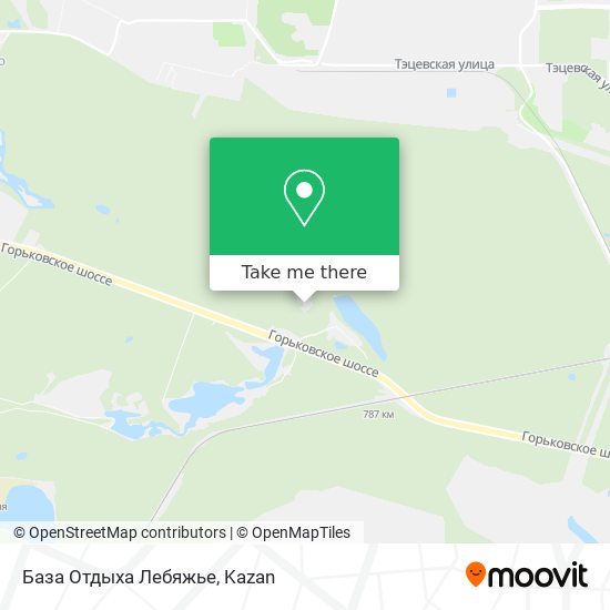 База Отдыха Лебяжье map