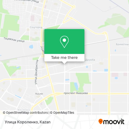 Улица Короленко map