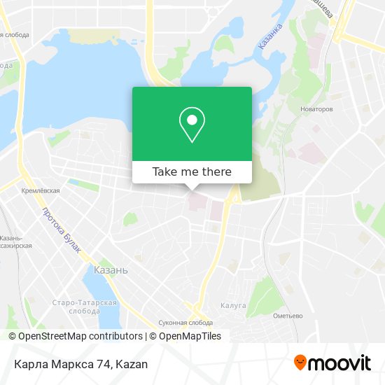 Карла Маркса 74 map