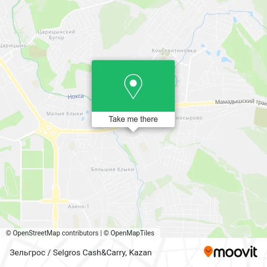Зельгрос / Selgros Cash&Carry map