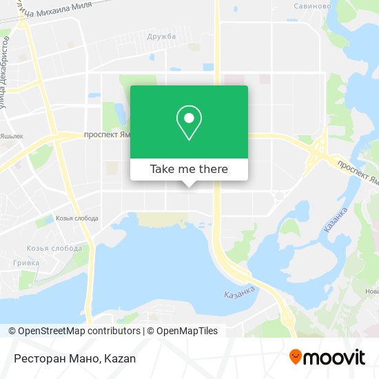 Ресторан Мано map