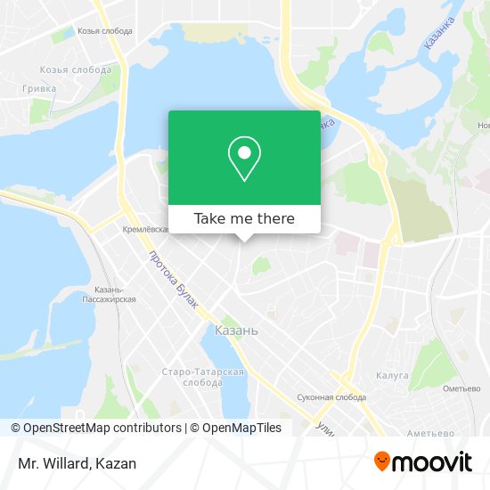 Mr. Willard map