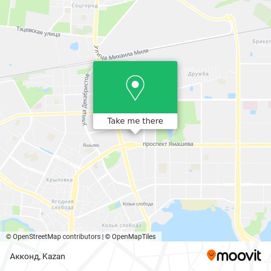 Акконд map