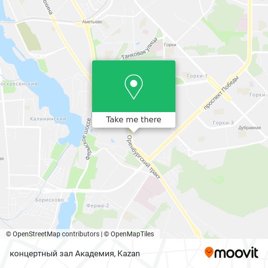 концертный зал  Академия map