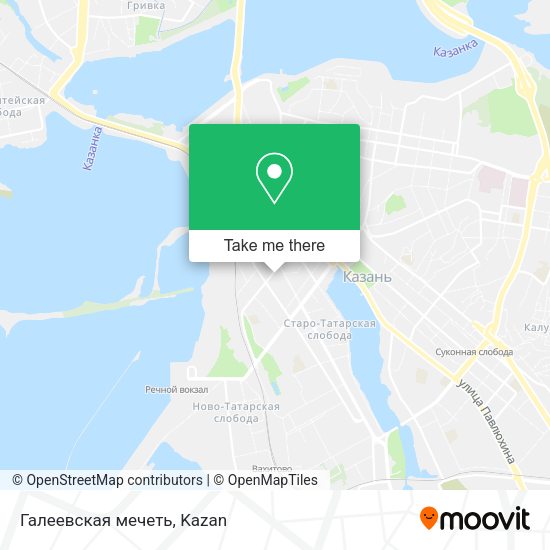 Галеевская мечеть map