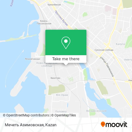 Мечеть Азимовская map