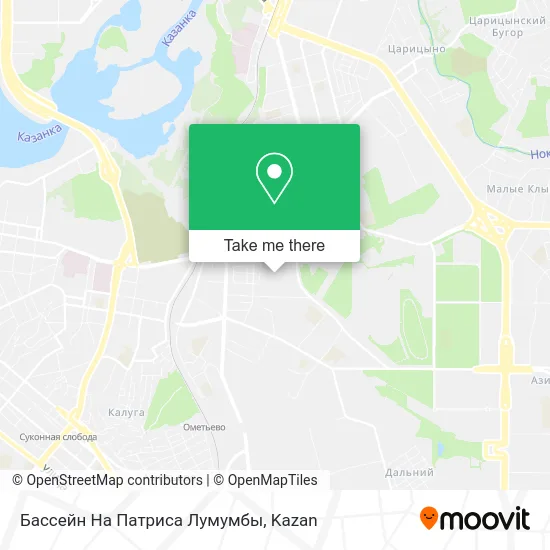 Бассейн На Патриса Лумумбы map