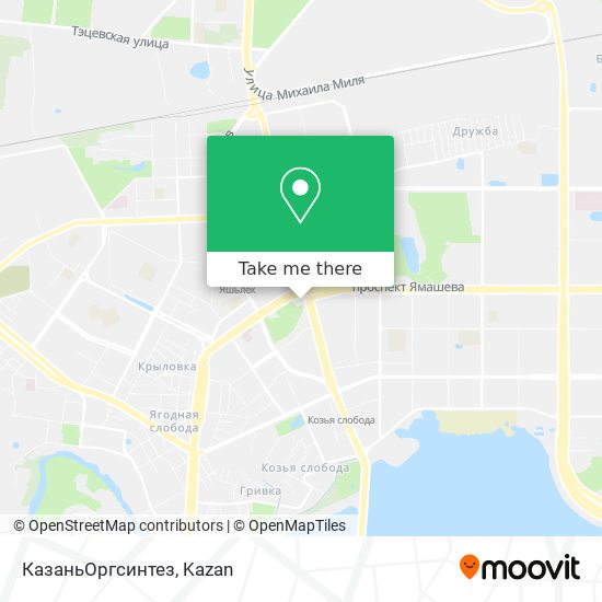 КазаньОргсинтез map