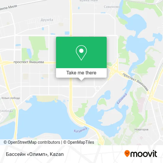 Бассейн «Олимп» map