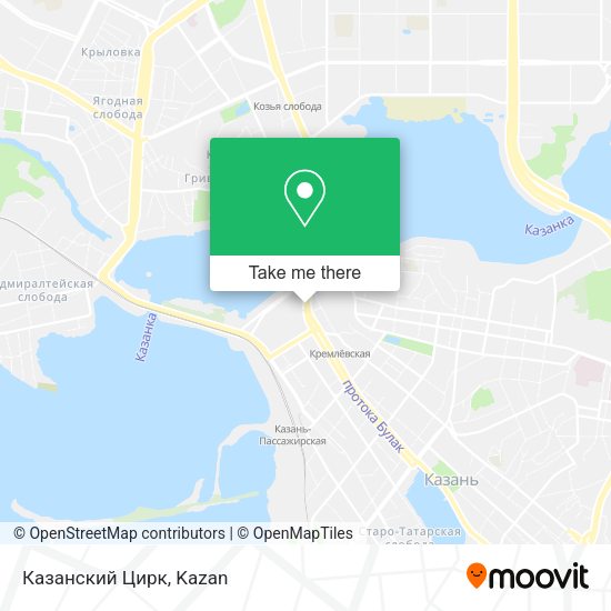 Казанский Цирк map