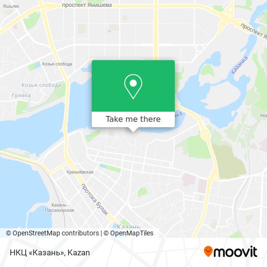 НКЦ «Казань» map