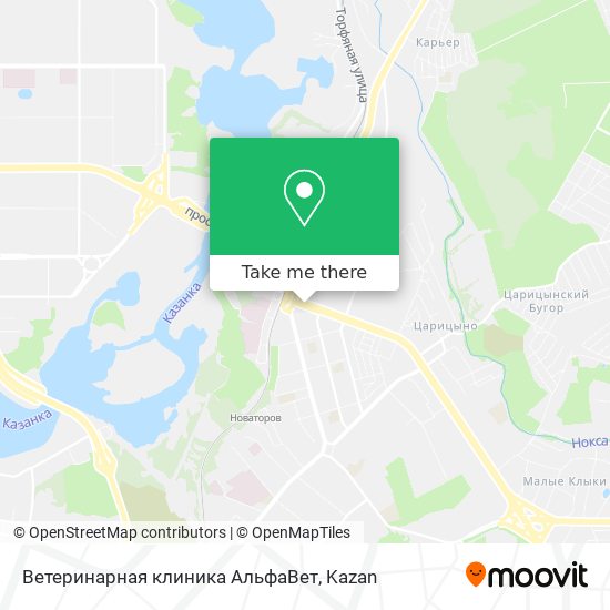 Ветеринарная клиника АльфаВет map