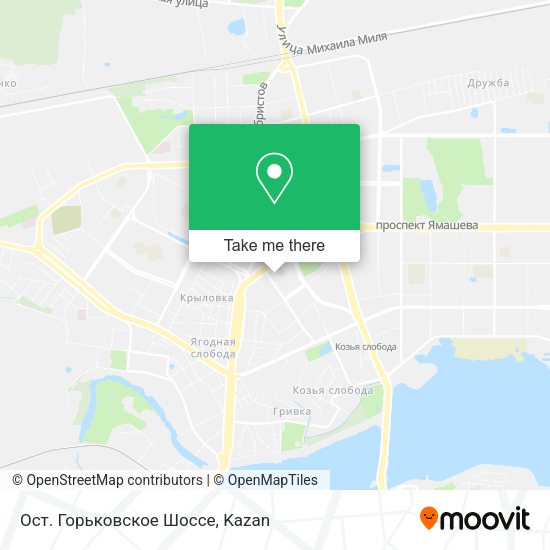 Ост. Горьковское Шоссе map