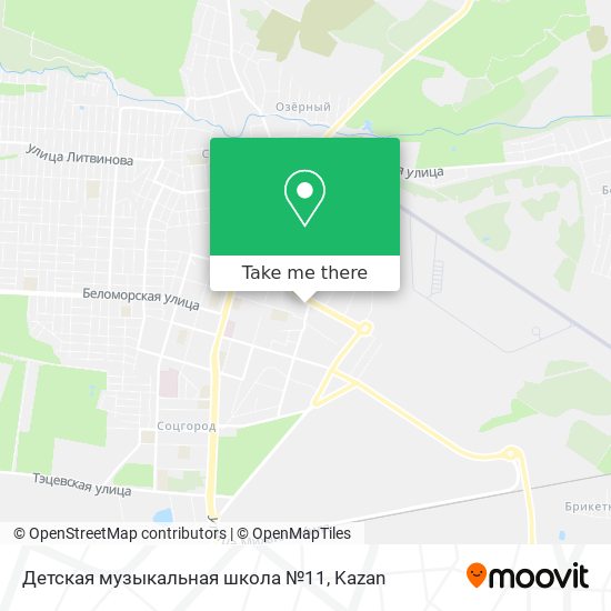 Детская музыкальная школа №11 map
