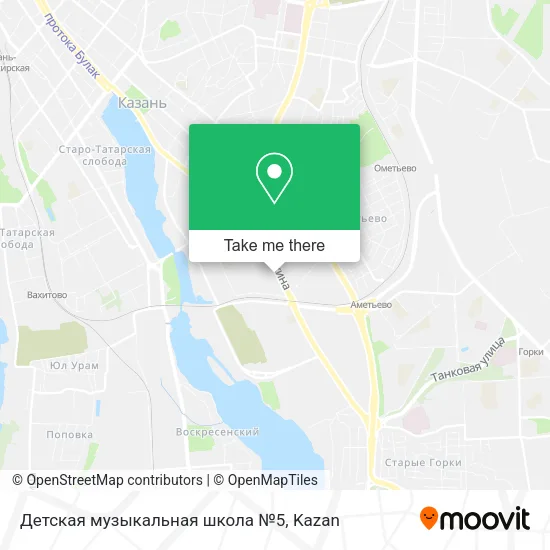 Детская музыкальная школа №5 map