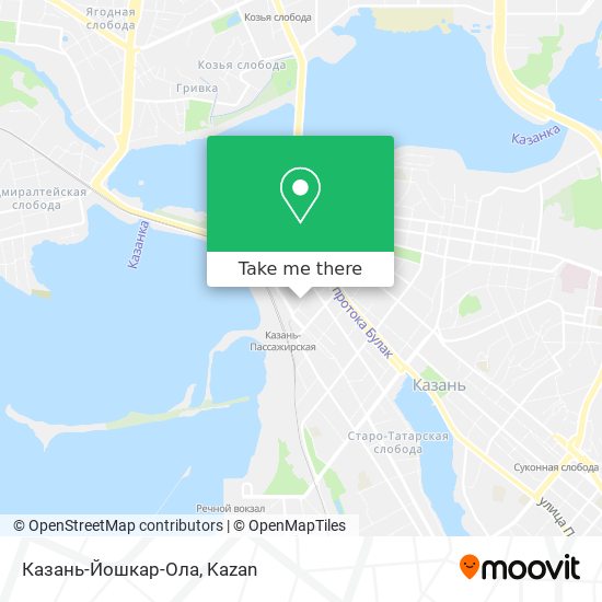 Казань-Йошкар-Ола map