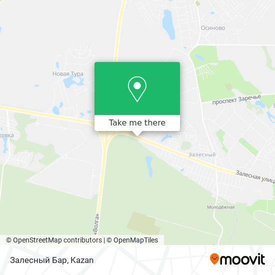 Залесный Бар map