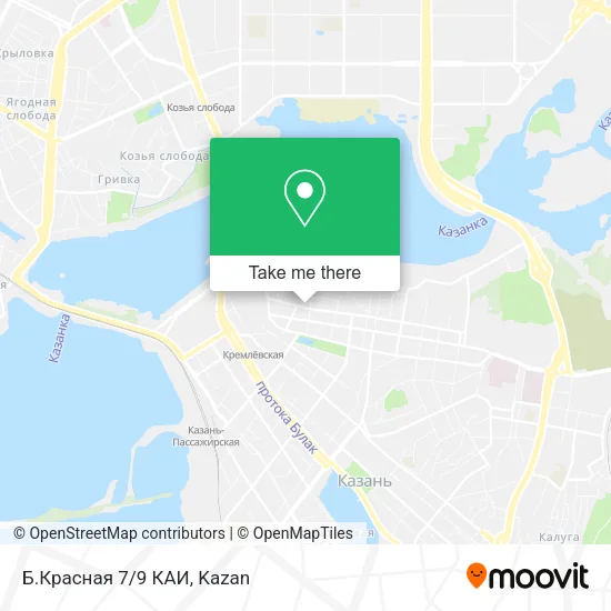 Б.Красная 7/9 КАИ map