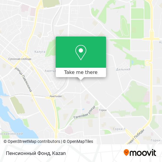 Пенсионный Фонд map