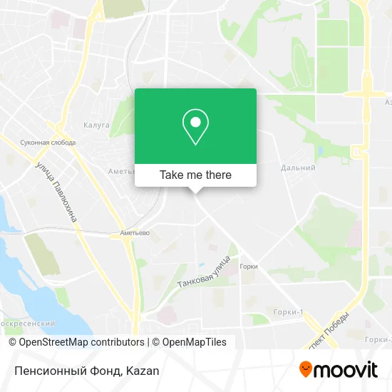 Пенсионный Фонд map