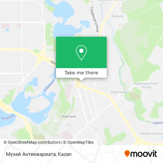 Музей Антиквариата map