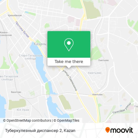 Туберкулезный диспансер 2 map
