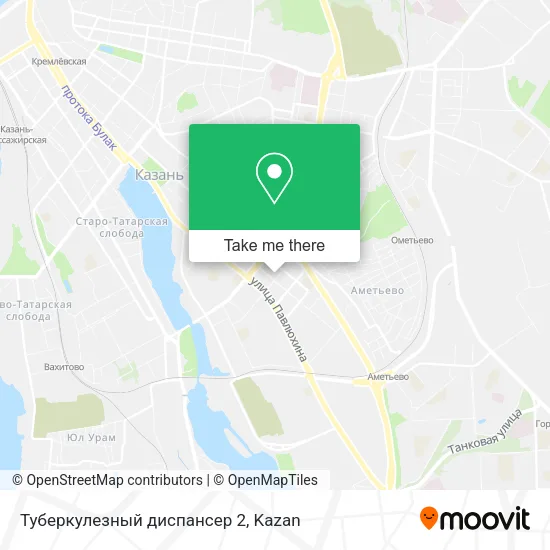 Туберкулезный диспансер 2 map
