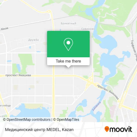 Медицинский центр  MEDEL map