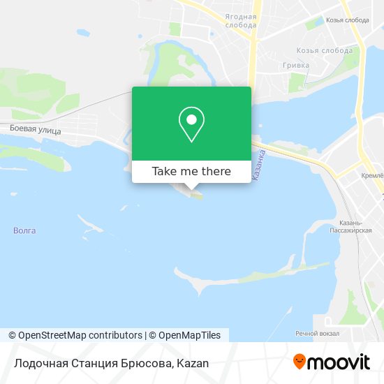 Лодочная Станция Брюсова map