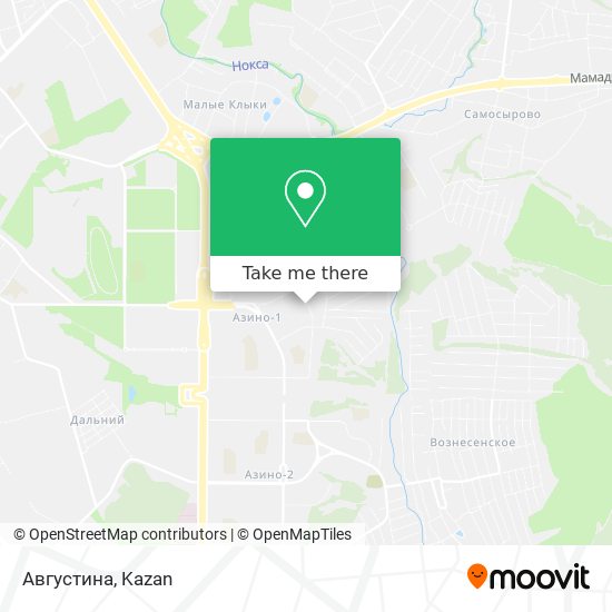 Августина map