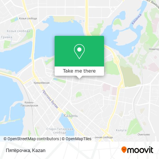 Пятёрочка map
