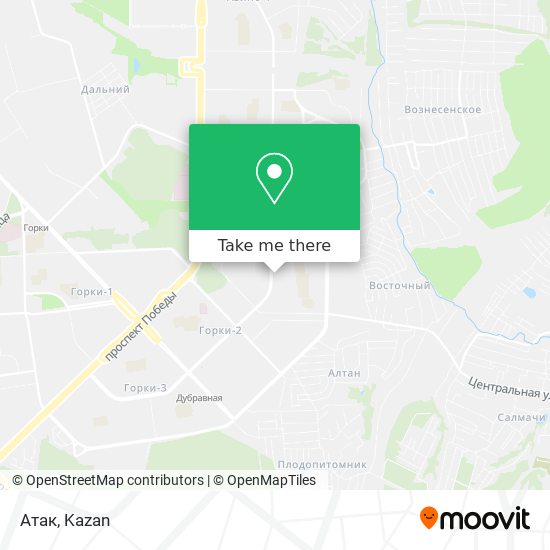 Атак map