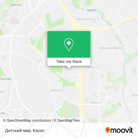 Детский мир map