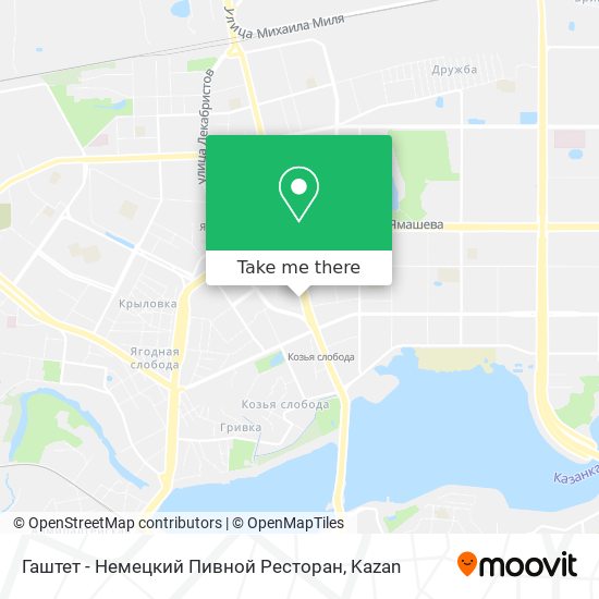Гаштет - Немецкий Пивной Ресторан map