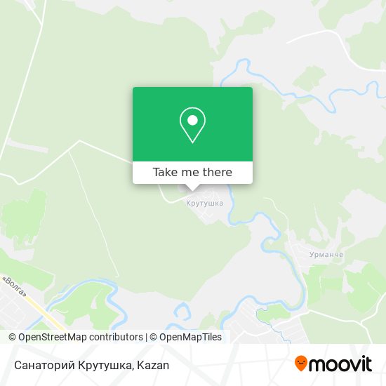 Санаторий Крутушка map