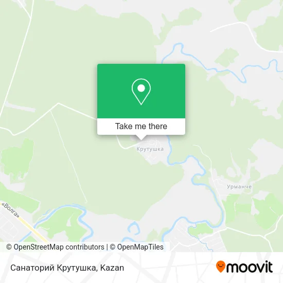 Санаторий Крутушка map
