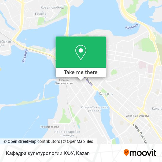 Кафедра культурологии КФУ map