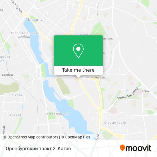 Оренбургский тракт 2 map