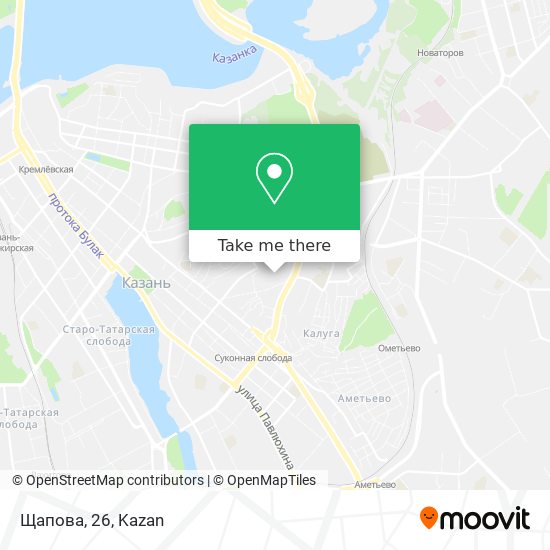 Щапова, 26 map